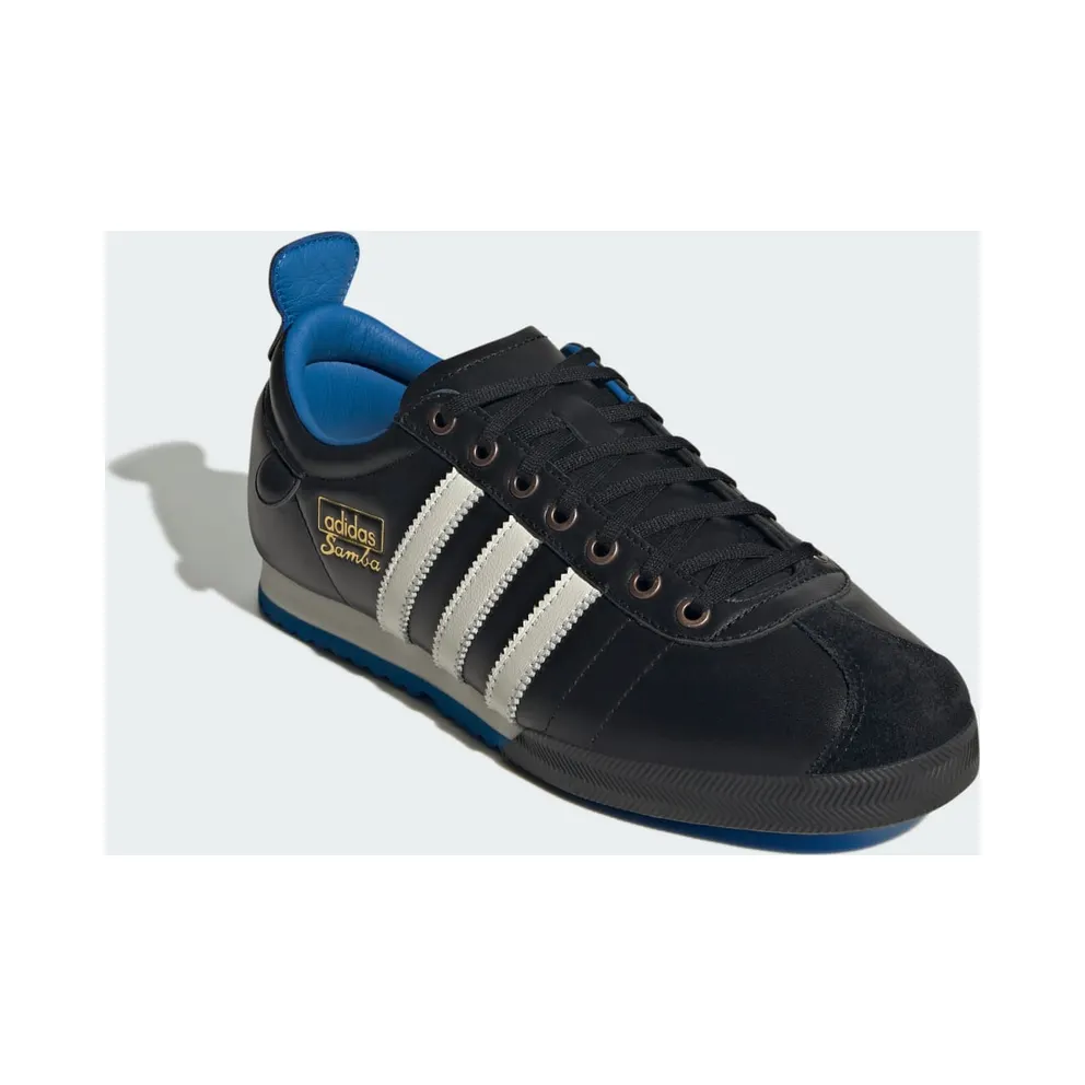 Adidas Samba 62 Core Black / Cloud White / Blue Bird (IH8603)