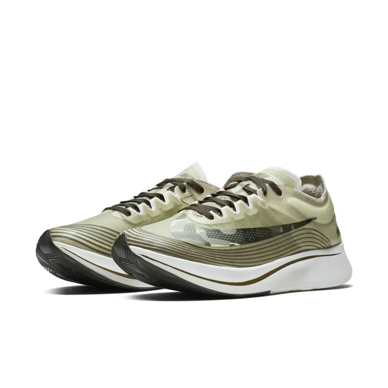 Nike Zoom Fly Camo Swoosh Olive Light Bone/Black-Olive Canvas-Phantom (AV8074-001)
