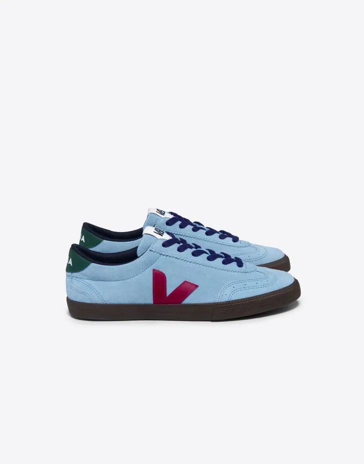 Veja VOLLEY SUEDE AQUA MARSALA EAGLE – “Blauw” (VO0303722A)