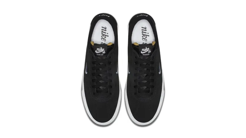 Nike SB Zoom Bruin Black White Black/Gum Light Brown-White (AQ7941-001)