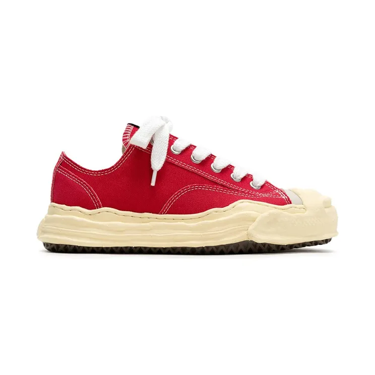 Maison Mihara Yasuhiro Hank VL OG Sole Canvas Low Red (A09FW734-RED)