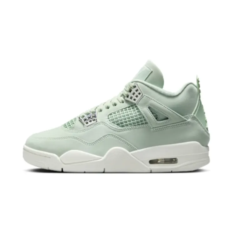 Air Jordan 4 Abundance “Seafoam / Metallic Silver / Sail” (HV0823-003)