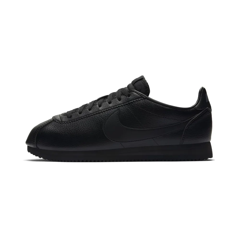 Nike Classic Cortez Leather Triple Black Black/Black-Anthracite (749571-002)