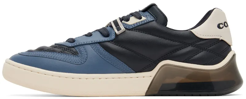 Coach 1941 Navy Quilted Citysole Court Sneaker (CA360 UE2)