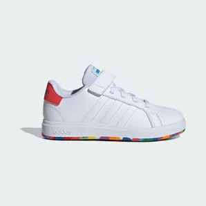 Adidas Grand Court 2.0 Cloud White / Cloud White / Bright Red (ID0737)