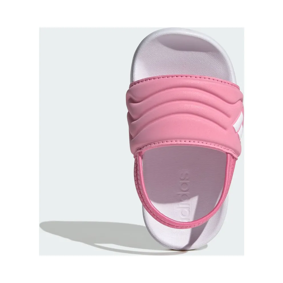 adidas Adilette Estrap 2.0 Slides Infants “Bliss Pink / Cloud White / Bliss Pink” (HQ9207)