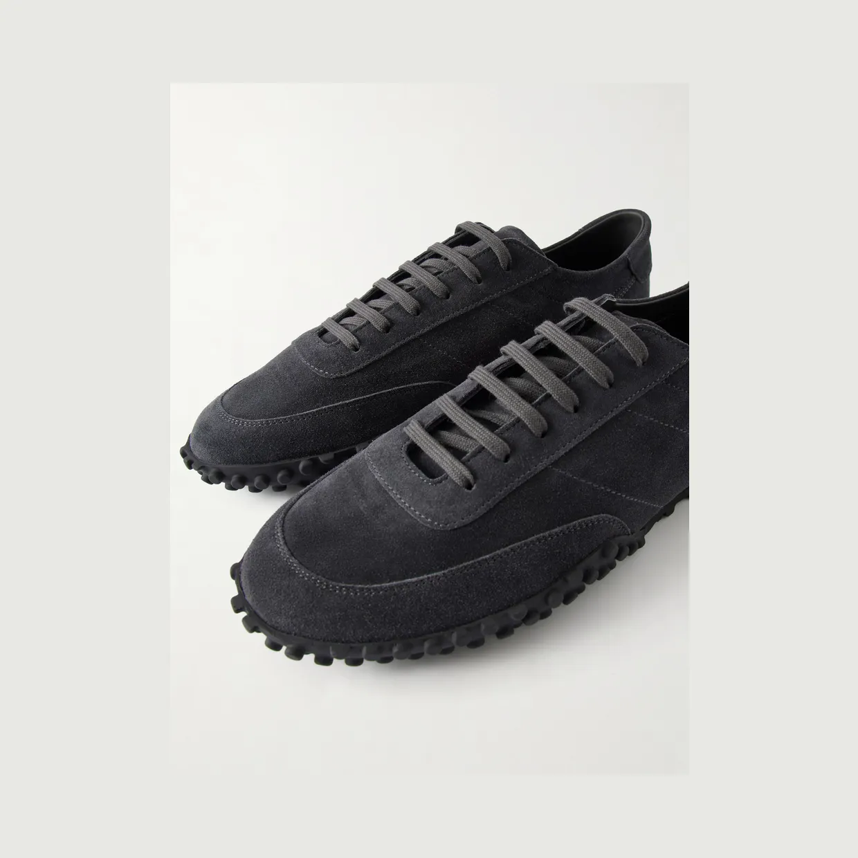 Common Projects Suede Sneakers Black (5252) (5)