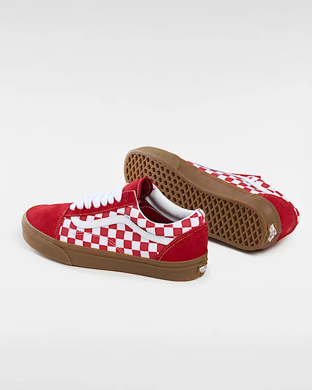 Vans Karierte Old Skool – Rot (VN0A2Z42CJH)