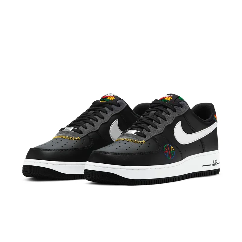Nike Air Force 1 Low Live Together, Play Together (Peace) Black/White-Dark Grey-University Gold (DC1483-001)