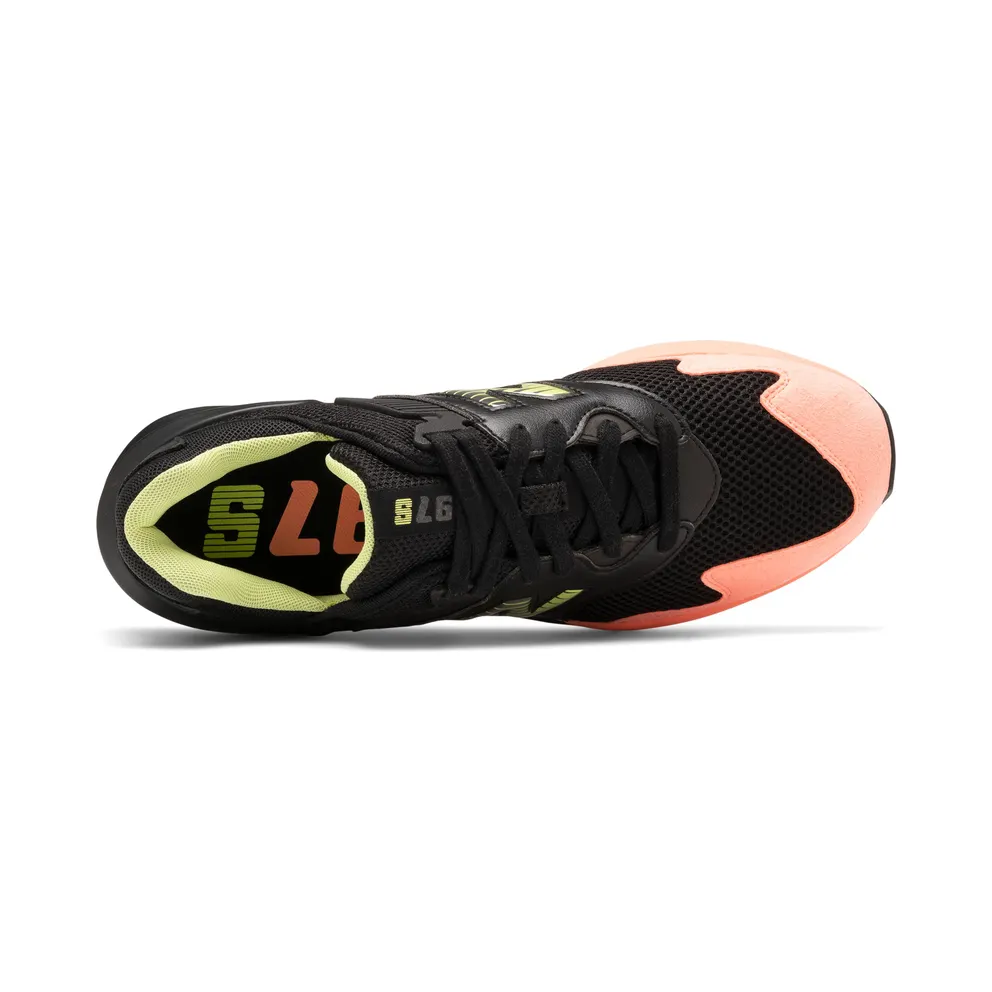 New Balance 997S Kawhi Leonard Sunrise Black/White-Pink-Neon Yellow (MS997KL1)