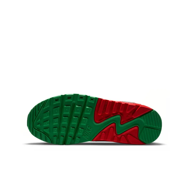 Nike Air Max 90 SE Christmas (GS) White/Dark Atomic Teal/Lucky Green (DC1621-100)