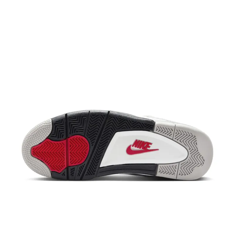 Jordan Air Jordan 4 “Summit White/Fire Red/Tech Grey/Black” (FV5029-100)