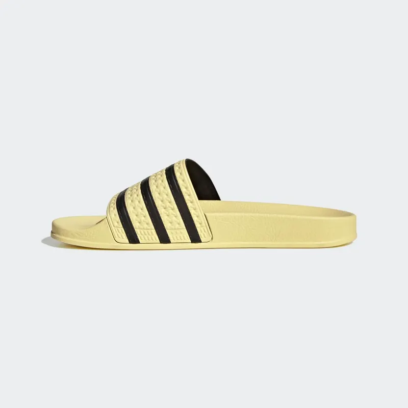 Adidas Adilette Slides Almost Yellow / Core Black / Almost Yellow (HP6510)