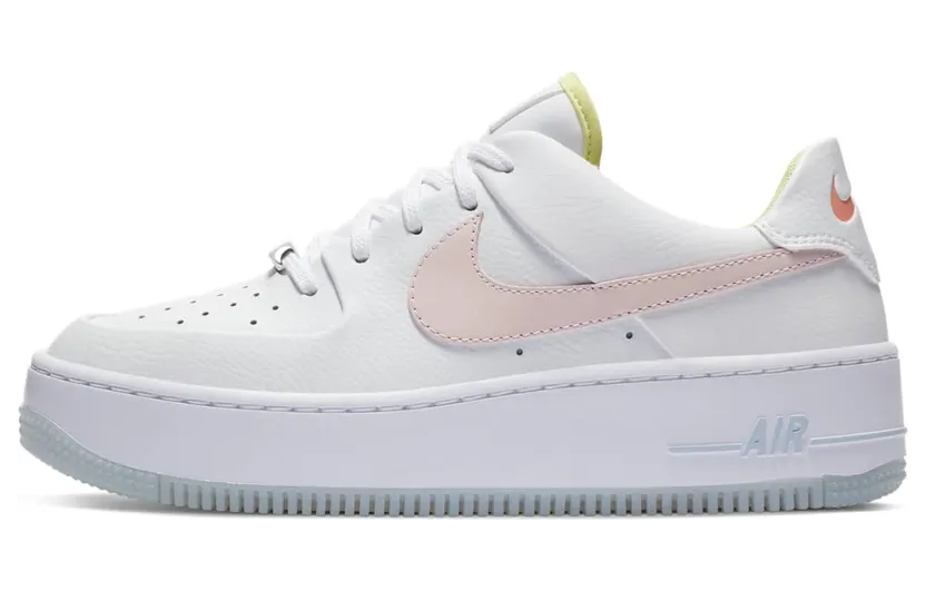 Nike Air Force 1 Sage Low ‘One of One’ White/Pink Quartz/Hydrogen Blue/White (CW5566-100)