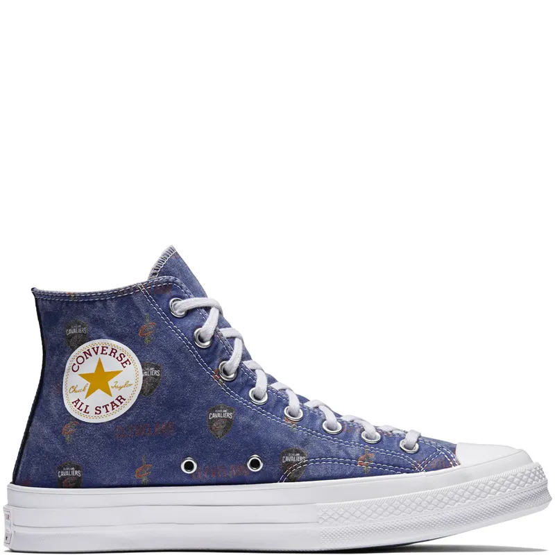 Converse Chuck Taylor All-Star 70s Hi Cleveland Cavaliers (Franchise) College Navy/Team Red-White (161165C)