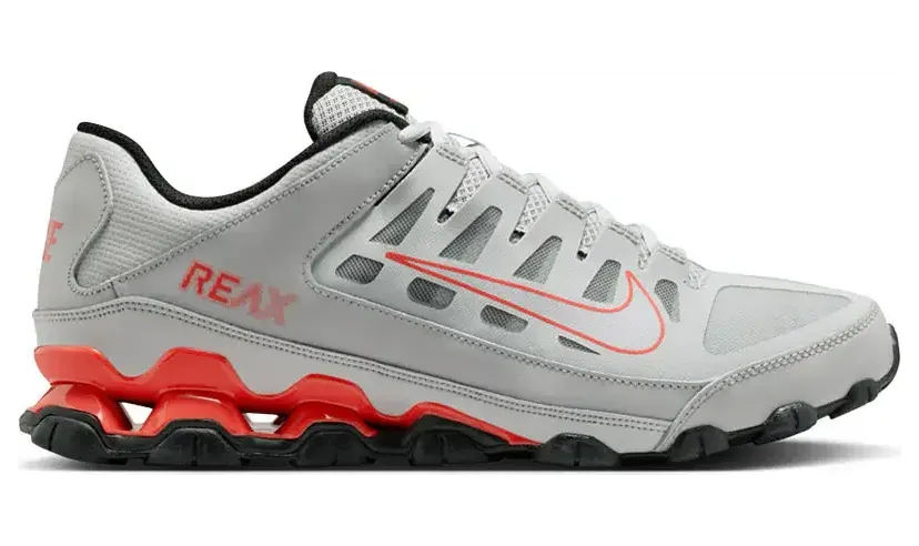 Nike Reax 8 TR Grey Black Light Crimson (621716-035)