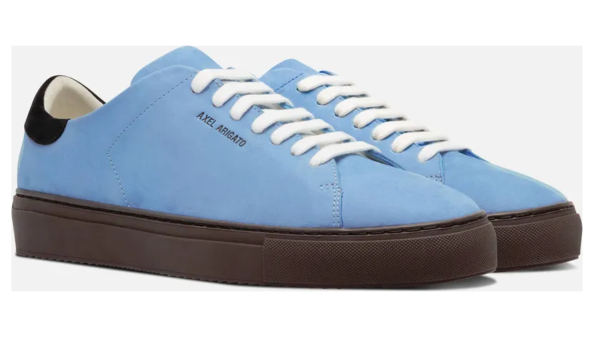 Axel Arigato Clean 90 Sneaker “Light Blue,Black” (F4625007) (2)