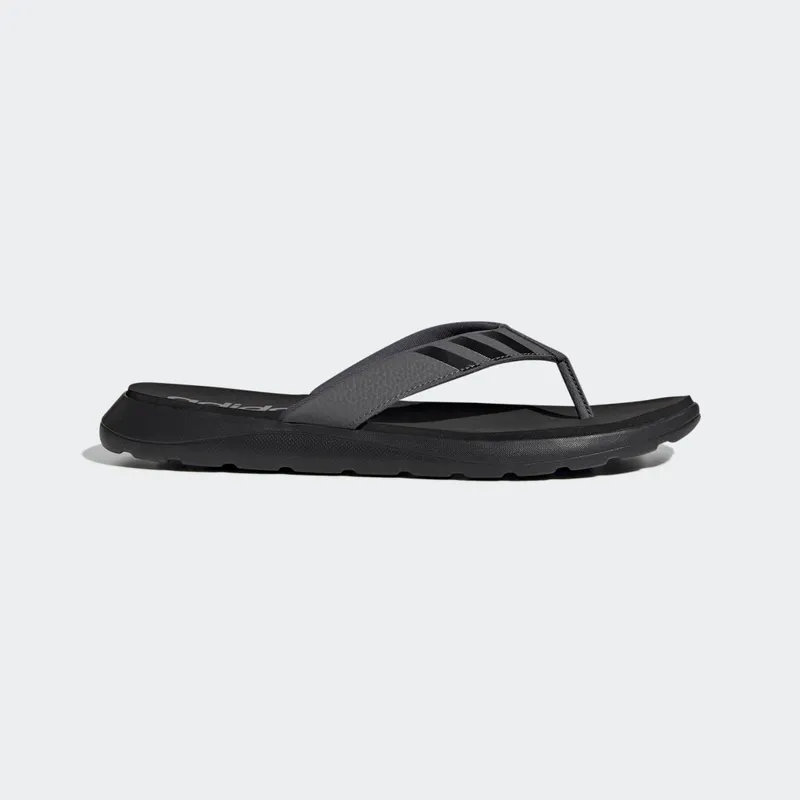 Adidas Comfort Flip-Flops Core Black / Grey Five / Grey Five (FY8654)