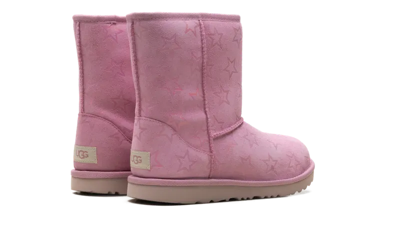 Ugg Classic II Iridescent Stars Boot GS “Dusty Orchid Pink Iridescent” (1157712K-DDP)