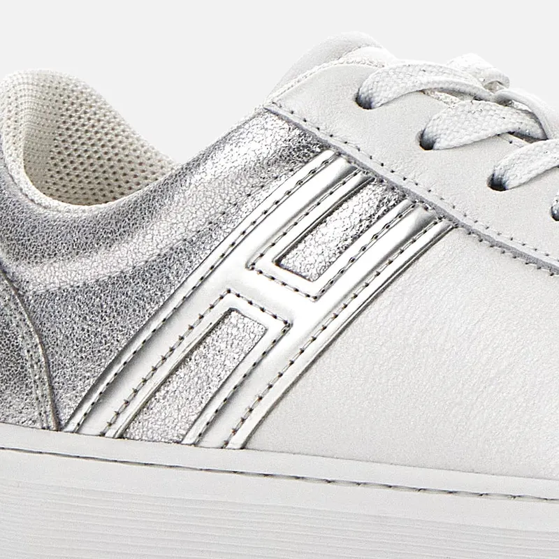 Sneakers Hogan H365 Silver White (HXW3650J971QYT0351) (5)