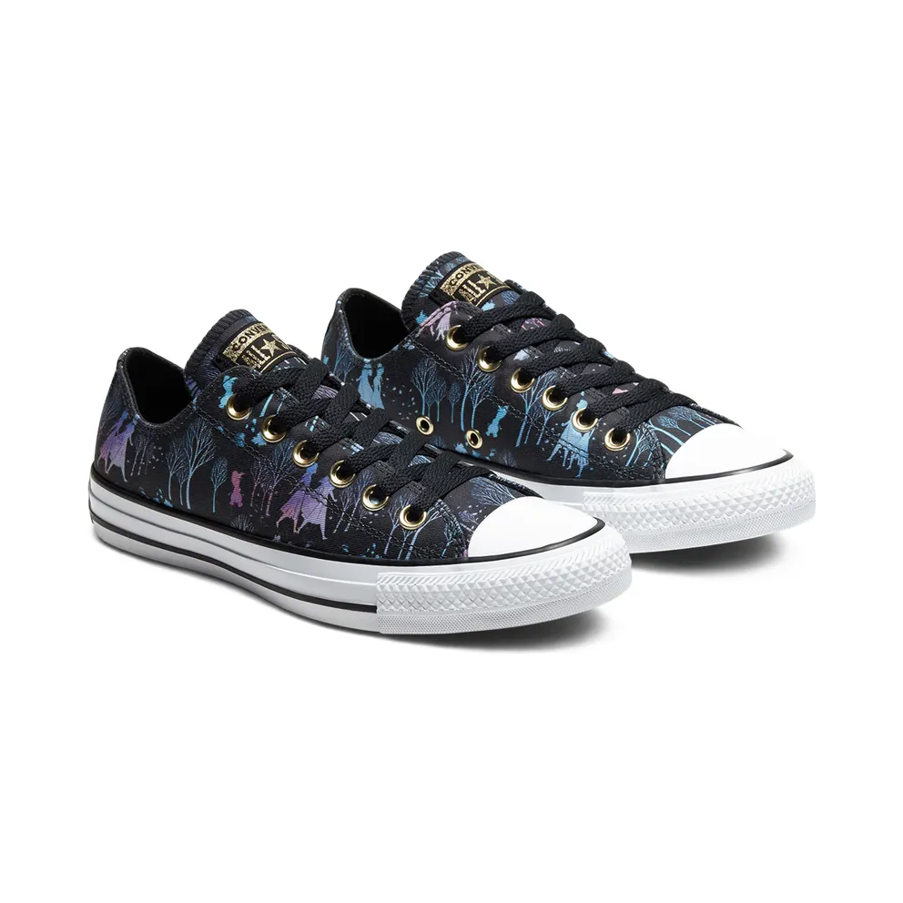 Converse Chuck Taylor All-Star Low Frozen 2 Black Black/Multi-White (167359C)