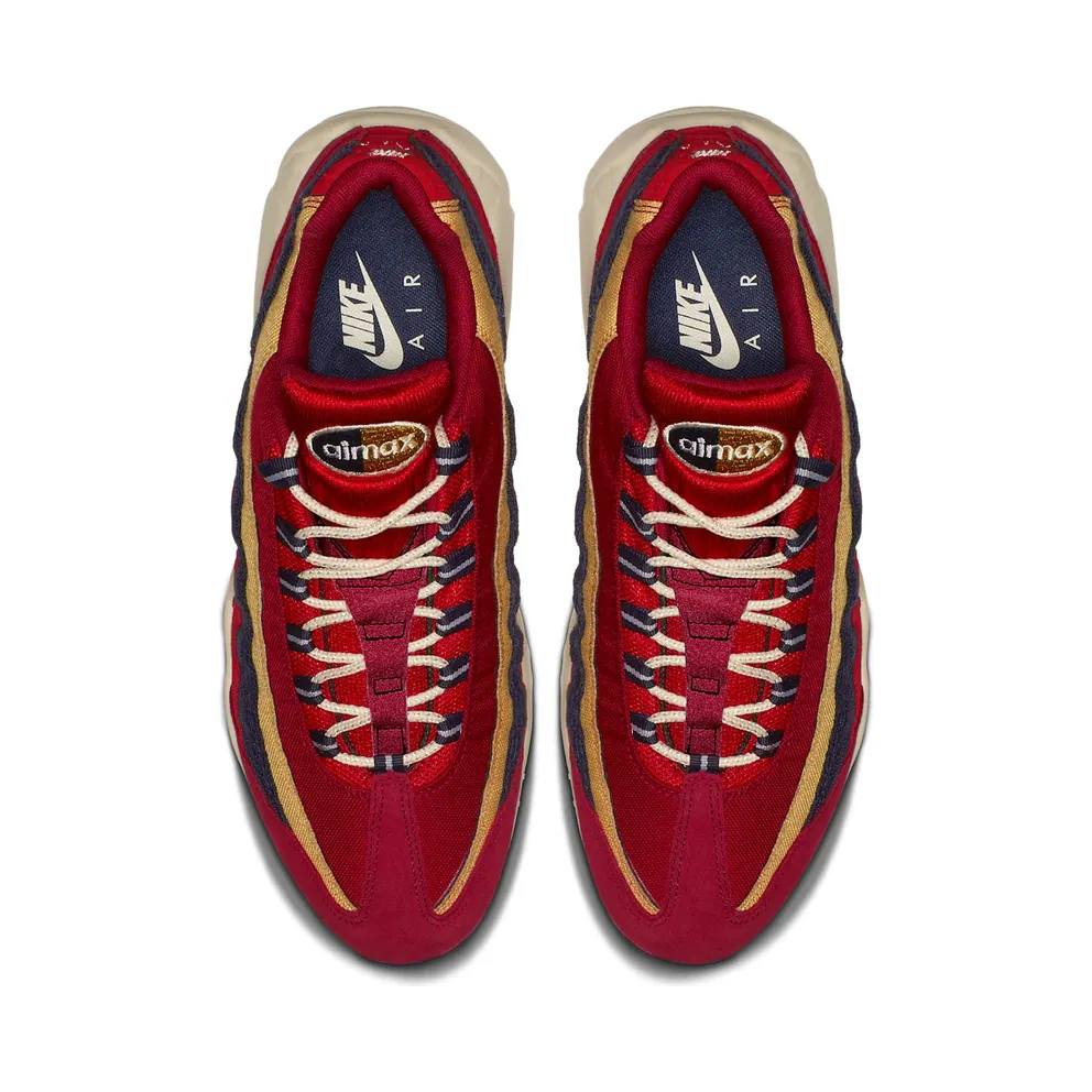 Nike Air Max 95 Red Crush Wheat Gold Red Crush/Wheat Gold-University Red-Provence Purple (538416-603)