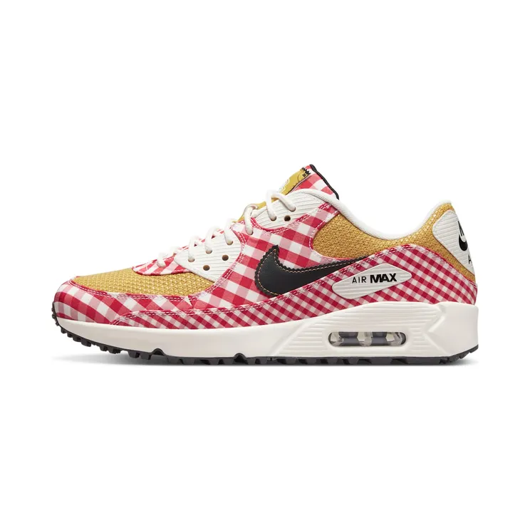 Nike Air Max 90 Golf NRG Picnic – “University Red / White / Sand Gold / Black” (DH5244-600)