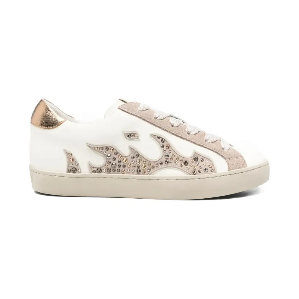 Gamin verfraaid with studs – White (D0246S10)