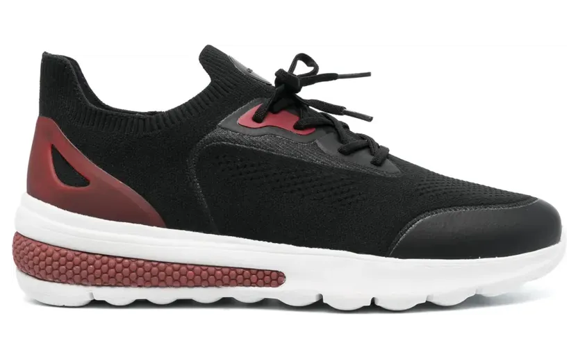 Geox Spherica low-top sneakers – Zwart (U35BAA0006K)