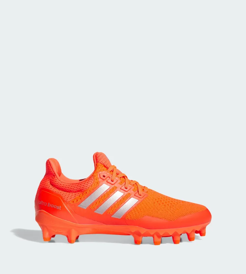 adidas Ultra Boost Football Cleats Solar Red Silver Metallic (JP7411)