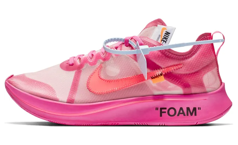 Nike x Off White Zoom Fly SP Racer Pink (2018) (AJ4588-600)