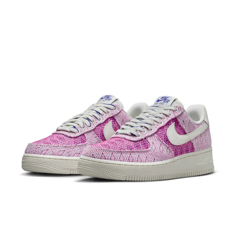Nike Air Force 1 ’07 “Woven Together – Pink” (HF5128-902)