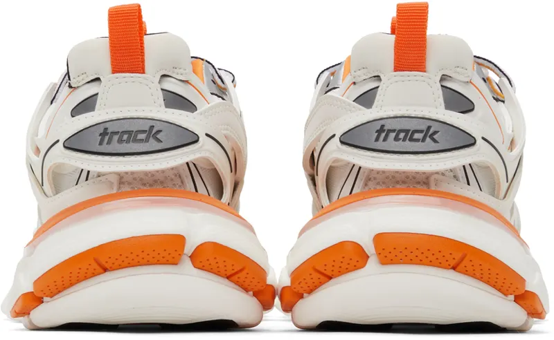 Balenciaga Orange & White Track (542436 W1GB1)