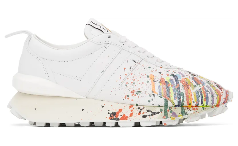 Lanvin Gallery Dept. Edition Leather Bumpr “White” (FW-SKBRUC-SGGD-E21)