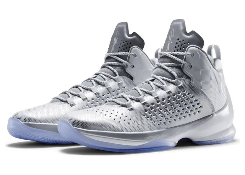 Jordan Melo M11 ‘All Star’ White/Pure Platinum/Retro/Metallic Silver (716639-106)