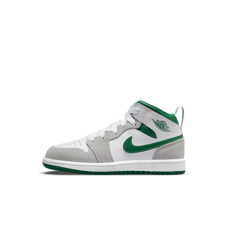 Jordan 1 Mid SE White Pine Green Smoke Grey (PS) (DC7249-103)