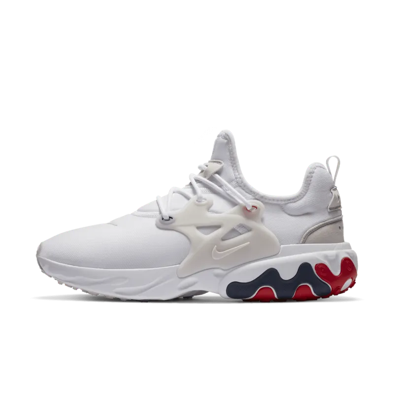 Nike React Presto USA White White/Midnight Navy-University Red-Vast Grey (AV2605-102)