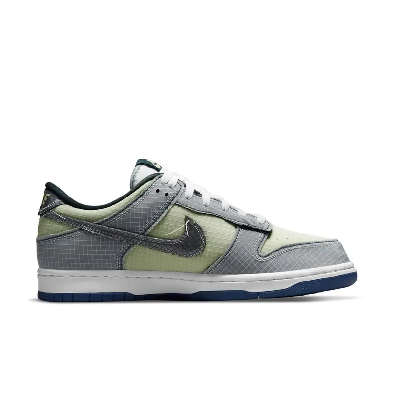 Nike x Union Dunk Low Pistachio – “Gray / Pale Green / Navy” (DJ9649-401)