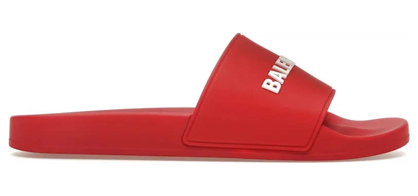 Balenciaga Pool Slide Red White (565826W1S806090)