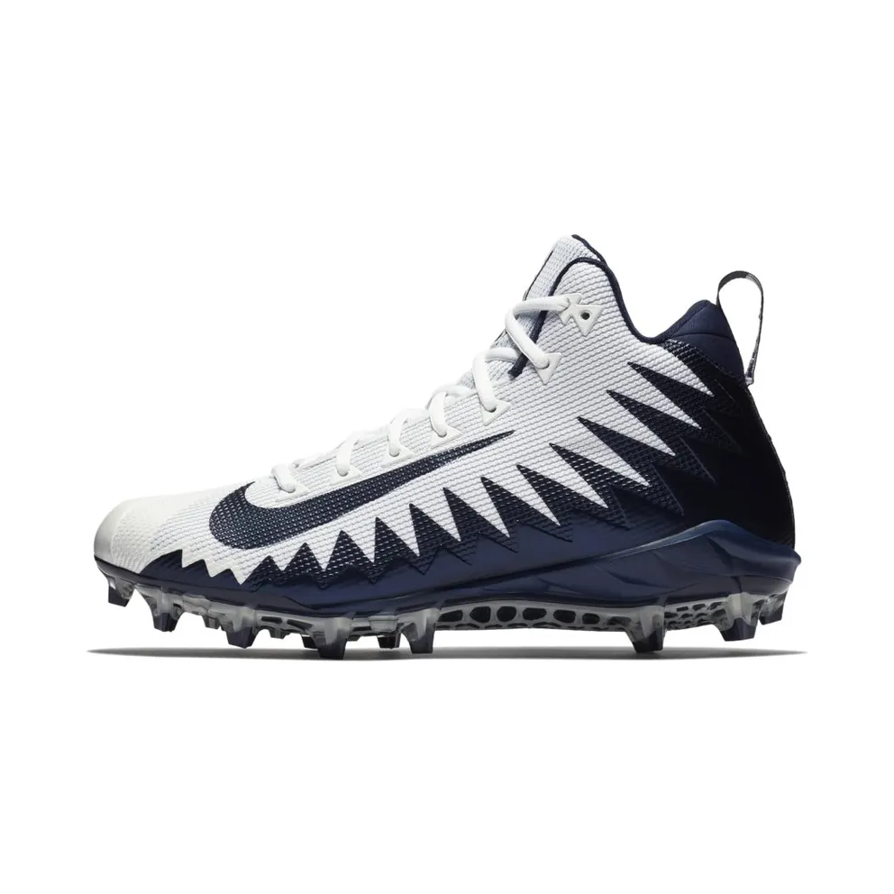 Nike Alpha Menace Pro Mid White Navy (871451-155)