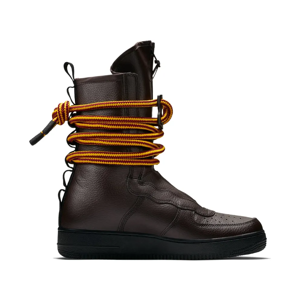 Nike SF Air Force 1 High Beef and Broccoli Pack Baroque Brown/Black-Yellow Ochre (AA1128-204)