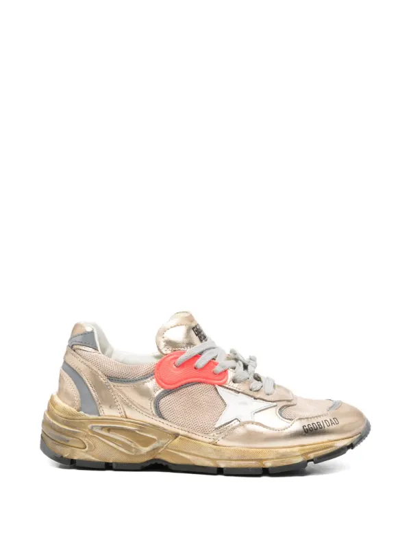 Golden Goose Sneakers mit Sternapplikation – Silber (GWF00884F001211)