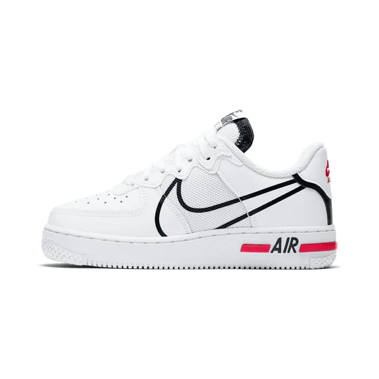 Nike Air Force 1 Low React D/MS/X White Black (CD6960-100)