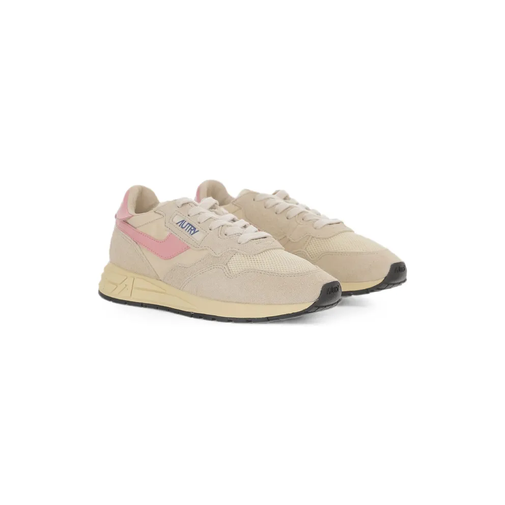 Autry Panelled Low-top “Neutrals/Pink” (WWLW UT61)