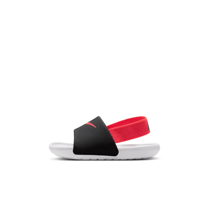 Nike Kawa Slide Black White Bright Crimson (FJ8811-003)