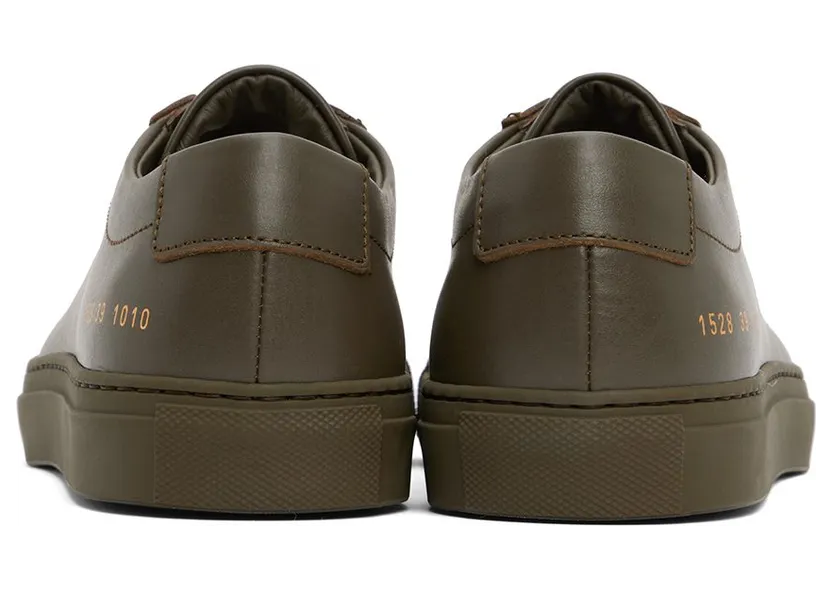 Common Projects White Original Achilles Low Sneakers (ARTICLE 1528) (2)