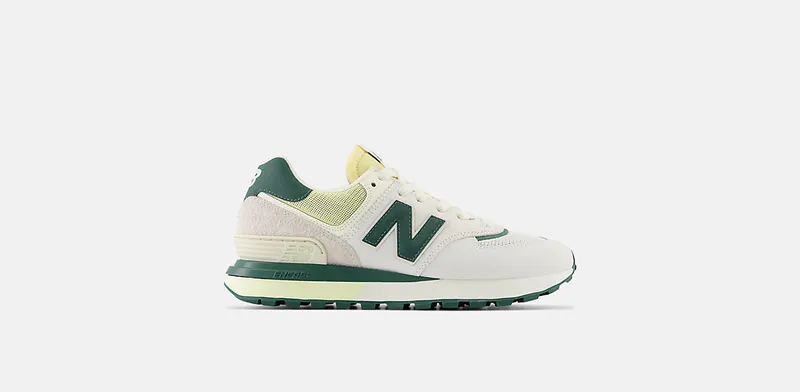 New Balance 574 Legacy White Pine Green (U574LGQW)