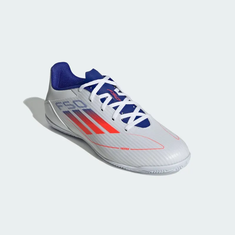 adidas F50 Club Indoor Cloud White Solar Red Lucid Blue (IF1345)