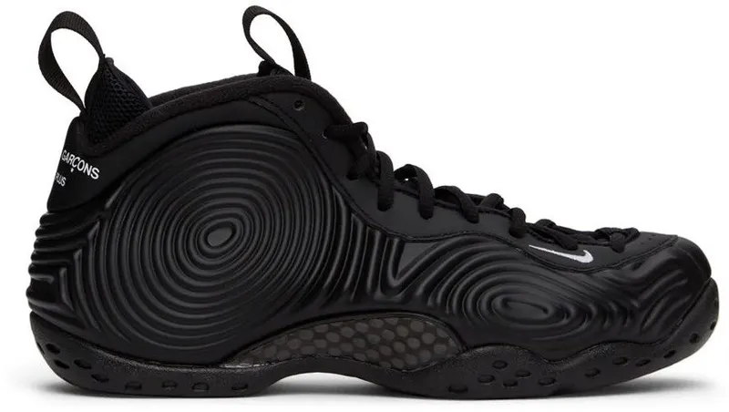 Comme des Garçons Homme Plus Black Nike Edition Air Foamposite One Sneakers (PH-K101-001)