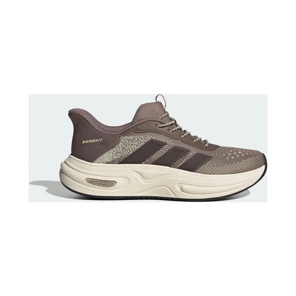 Adidas CLOUDFOAM CUXXION RAPIDFIT Shoes Trace Brown / Dark Brown / Dual Yellow (KI9608)